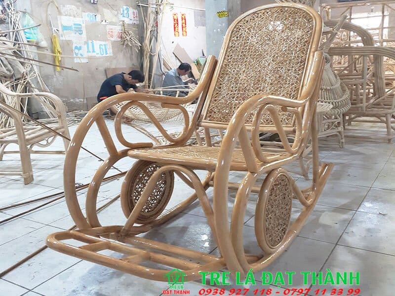 Ghế Mây Lắc Lư - GMLL012